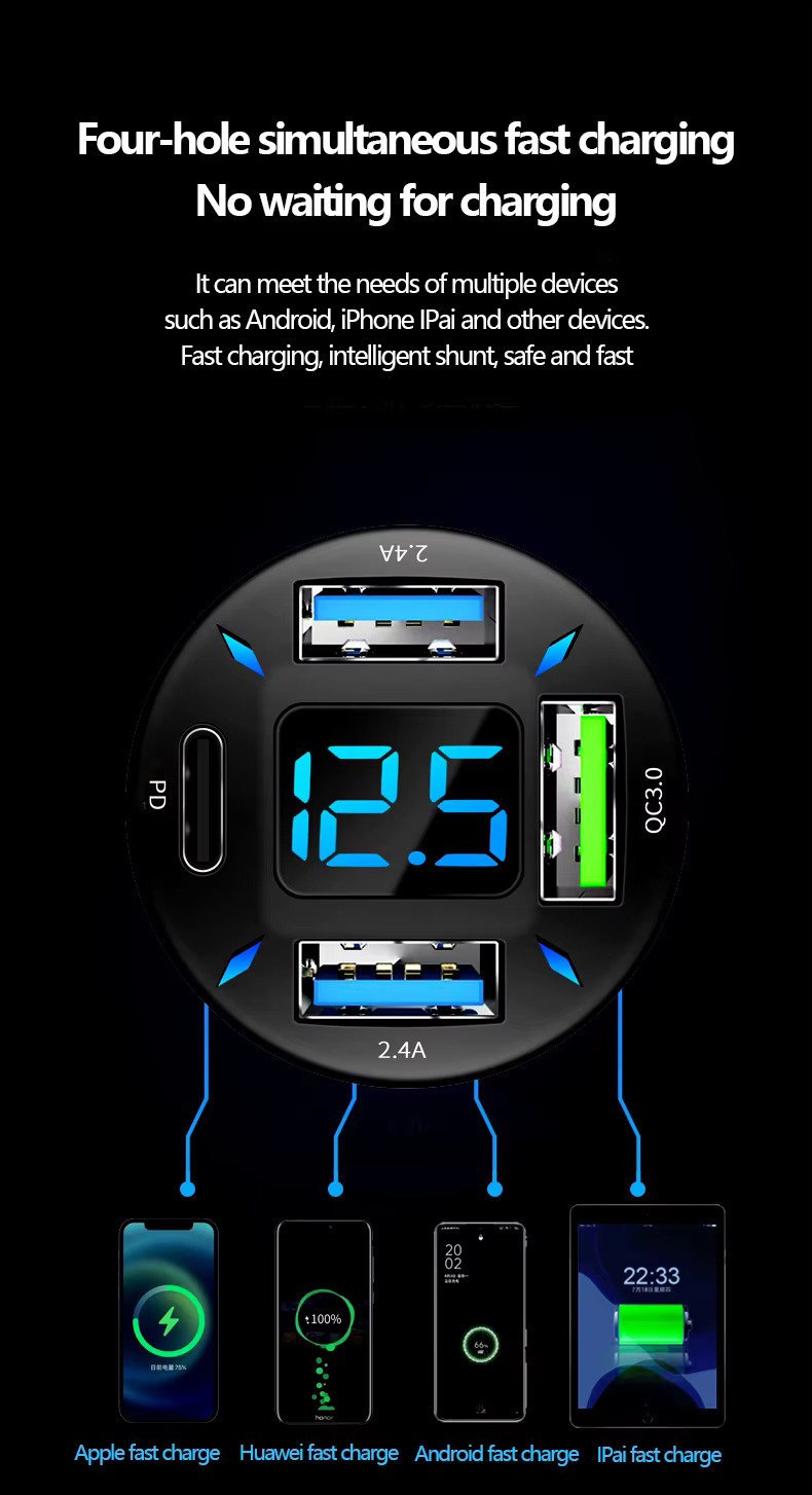 autonabijacka 4 usb